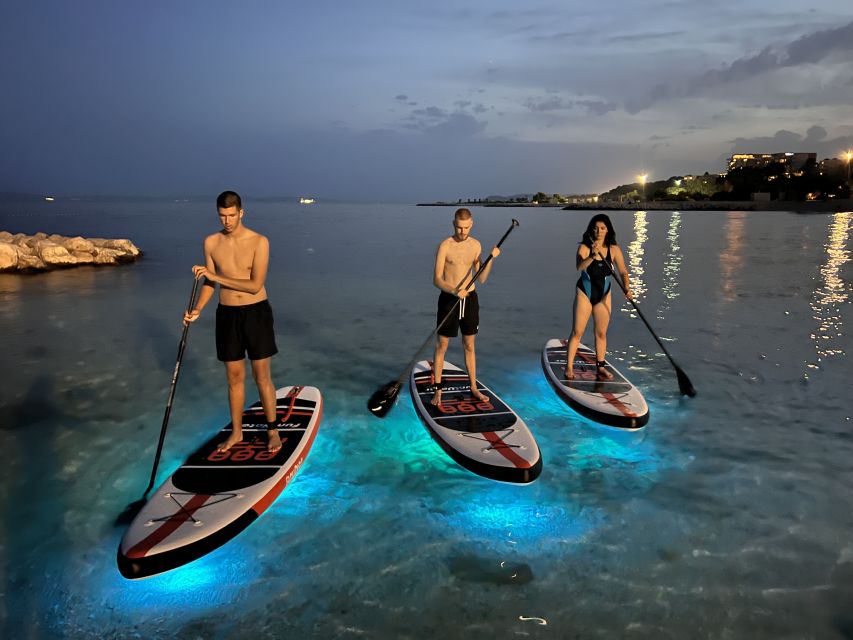 Split: Glow-in-the-dark Sunset Stand-Up Paddle Board Tour - Frequently Asked Questions