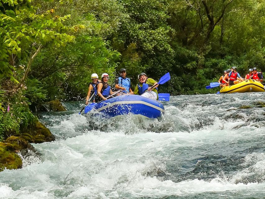 Split/Omiš: Cetina River Rafting With Cliff Jump & Swimming - Meeting Point and Transportation