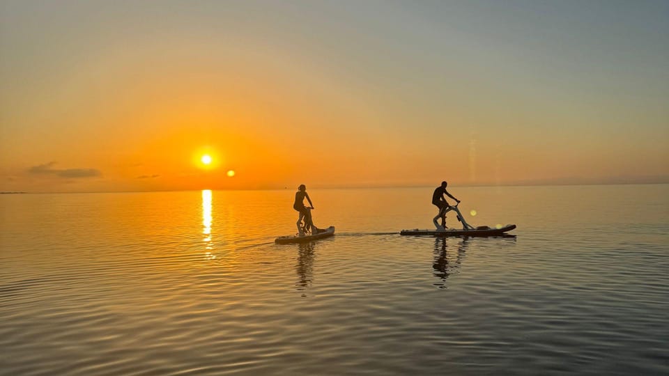 Stintino: Sunrise Excursion on a Water Bike in La Pelosa - Frequently Asked Questions