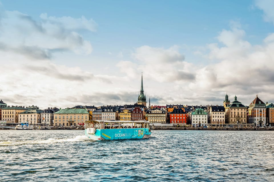 Stockholm: Land and Water Tour by Amphibious Bus - Frequently Asked Questions