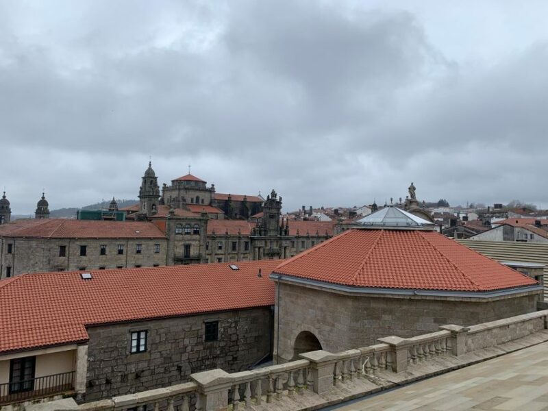 Tour Cathedral of Santiago With Roofs & Portico De La Gloria - Cathedral Roofs