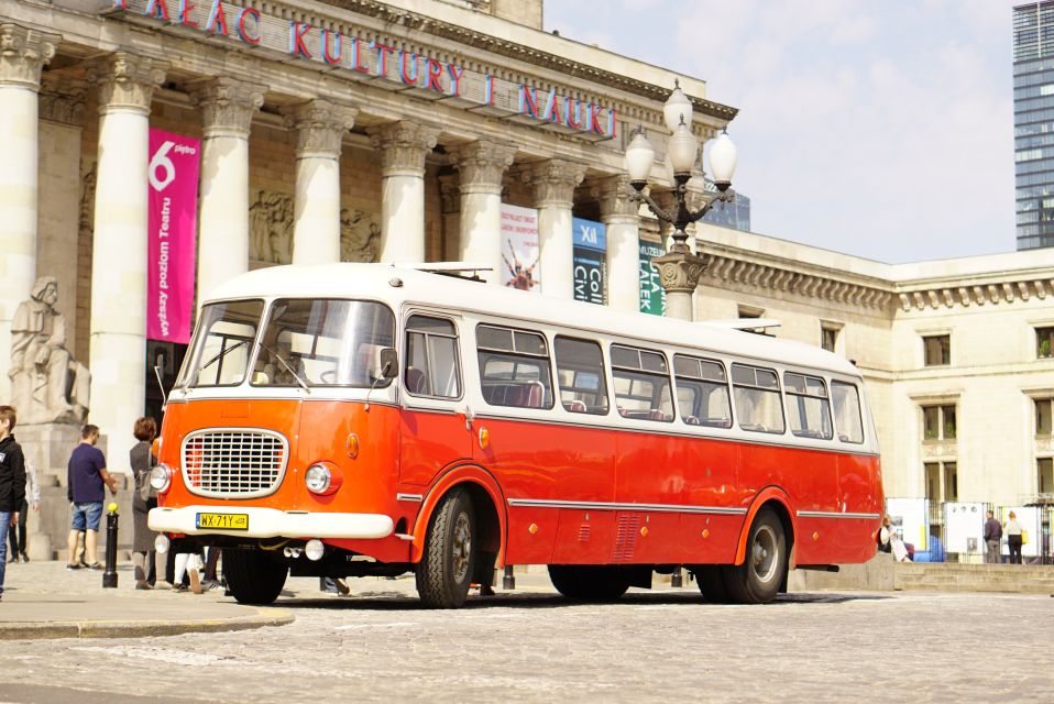 Warsaw: Highlights Guided Retro Bus Tour - Frequently Asked Questions