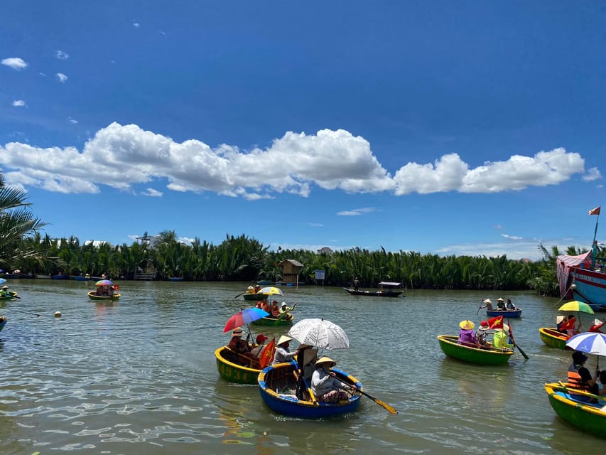 Water Coconut Basket Boat Hoi An Private Bike Tour - Frequently Asked Questions