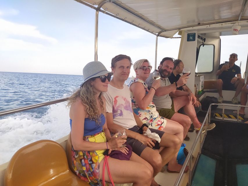 Zakynthos: Sunset Cruise to Myzithres With Wine - Frequently Asked Questions