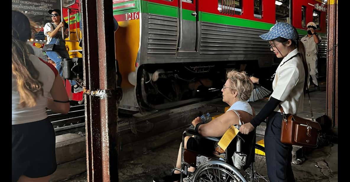 Accessible Floating & Railway Markets Tour (Wheelchair) - Key Points