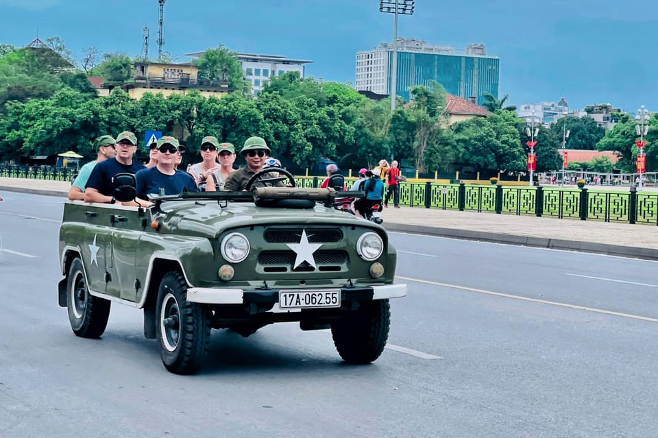 Adventure Hanoi Jeep Street Food Tour! - Key Points