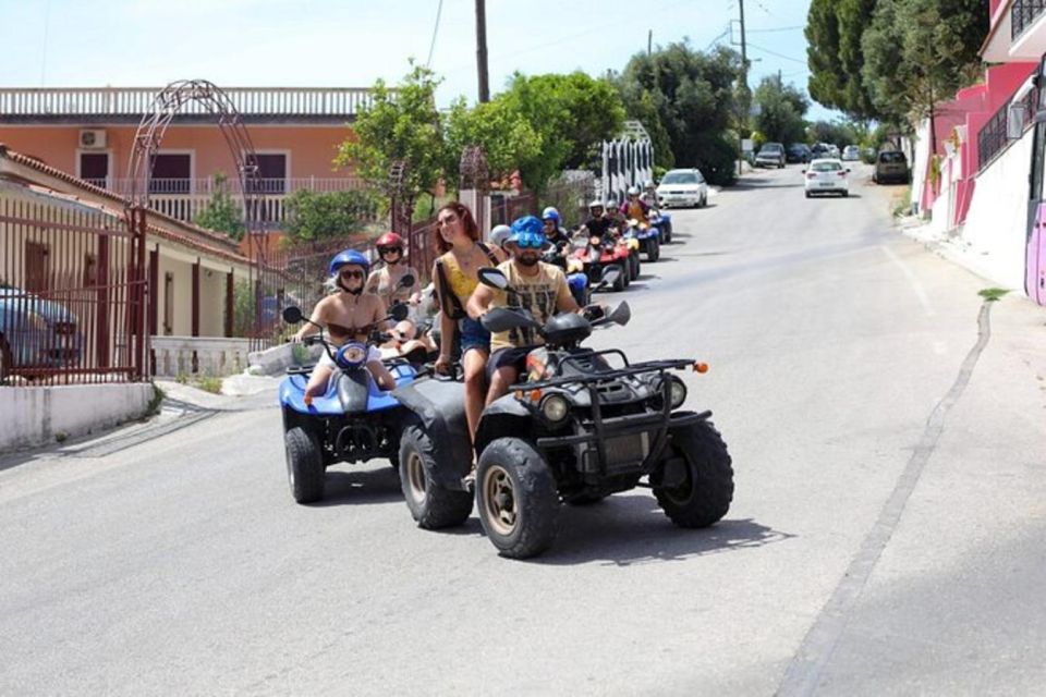 Agios Gordios: Corfu West Coast ATV Tour With Greek Lunch - Key Points