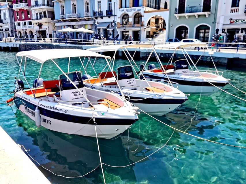 Agios Nikolaos: Motorboat or Speedboat Rental - Key Points