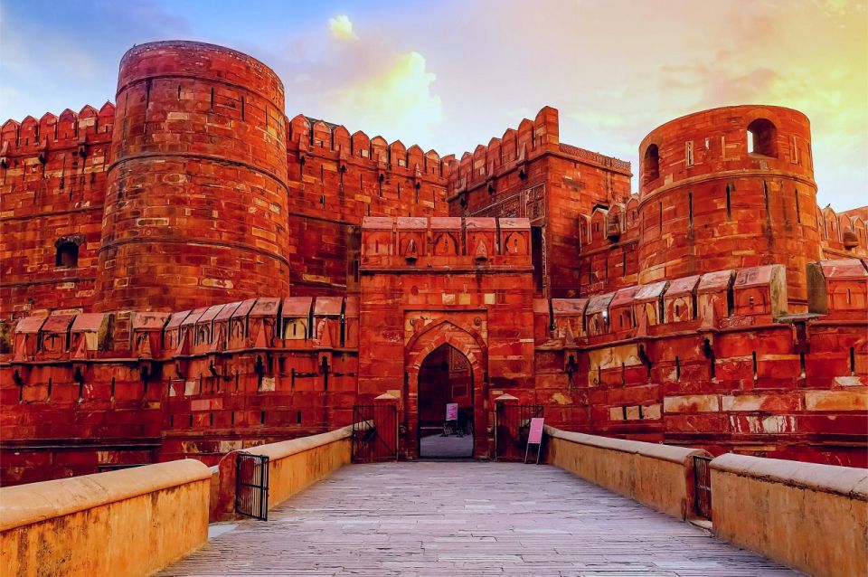 Agra: Agra Fort and Taj Mahal Guided Tour With Ticket Option - Key Points