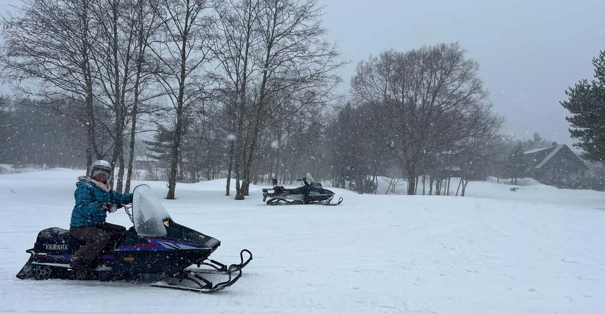 Akita: 1-Hour Snowmobile Riding for Beginner (Single-Seater) - Overview of the Tour