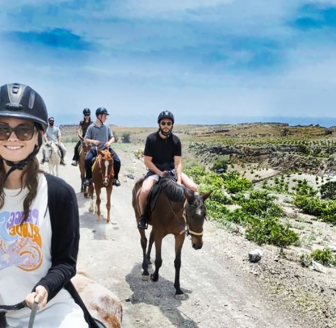 Akrotiri: Guided Horseback Riding Day Trip to a Beach - Key Points