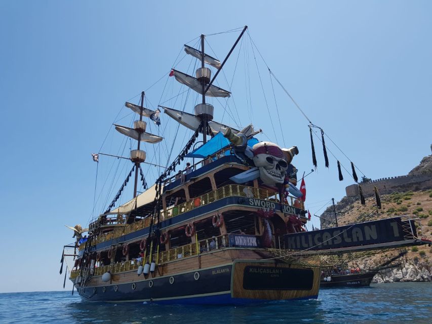 Alanya: Pirate Boat Tour W/ BBQ & Foam Party - Key Points