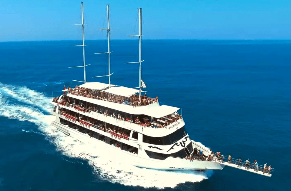 Alanya: Starcraft Yacht Tour With Lunch, Swimming, & DJ - Booking Information