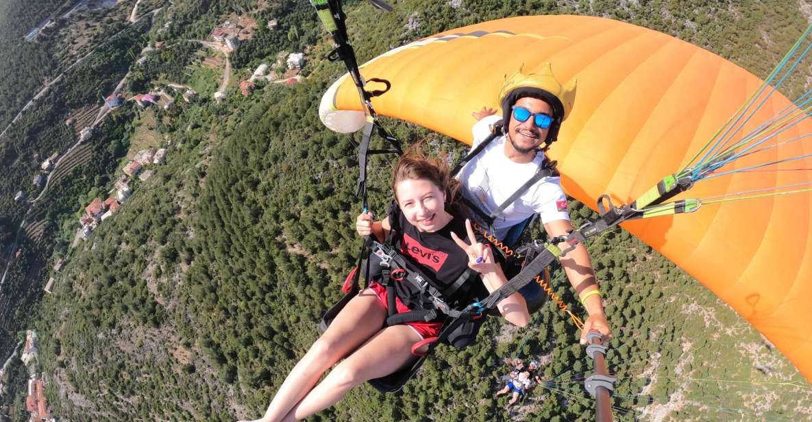 Alanya: Tandem Paragliding Over a Castle and the Sea - Key Points