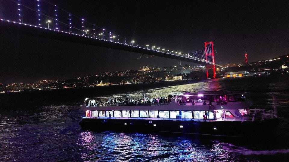 All Inclusive; Istanbul Bosphorus Dinner Cruise W/Live Shows - Key Points