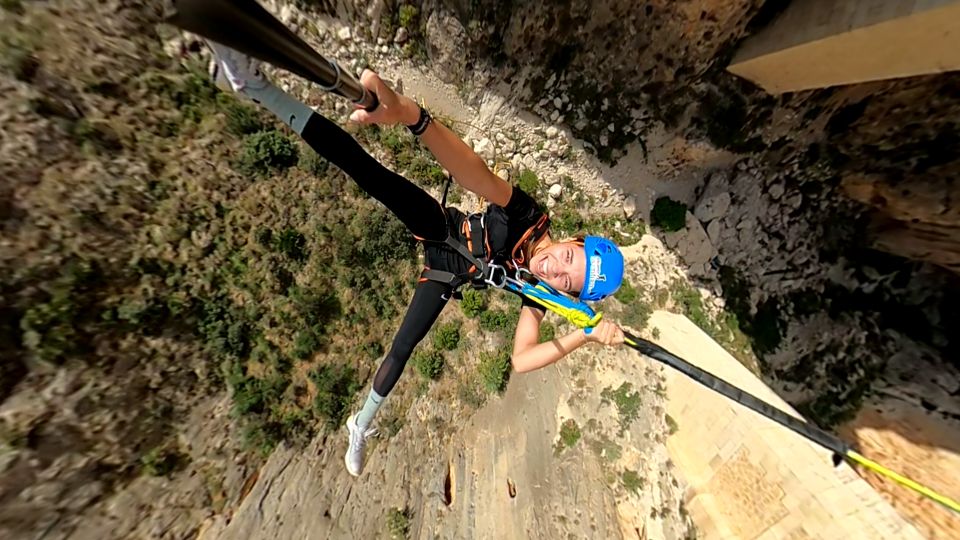 Altea: Bungee Jumping in El Mascarat Canyon - Key Points