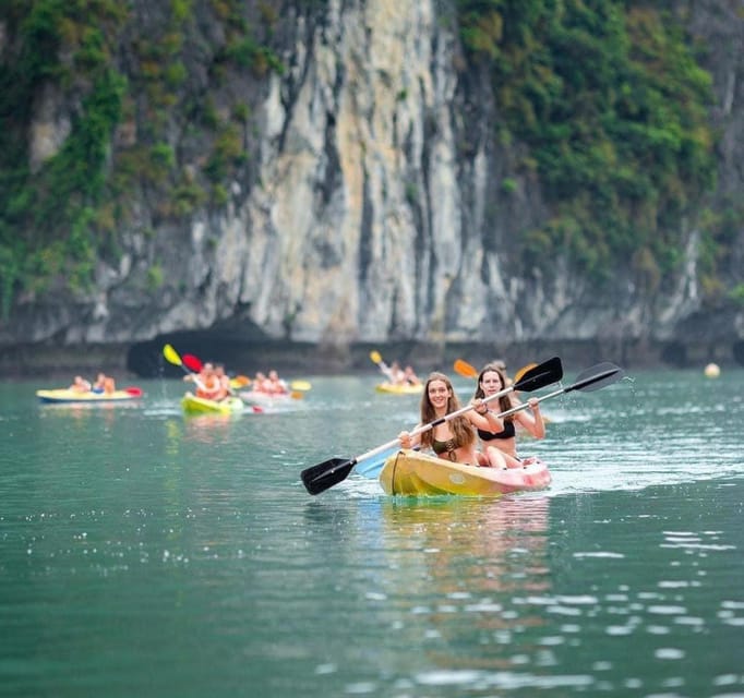 Amethyst Luxury Day Cruise- Explore Halong Bay/ Caves, Kayak - Key Points