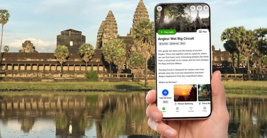Angkor Wat Big Circuit a Self-Guided Audio Tour in English