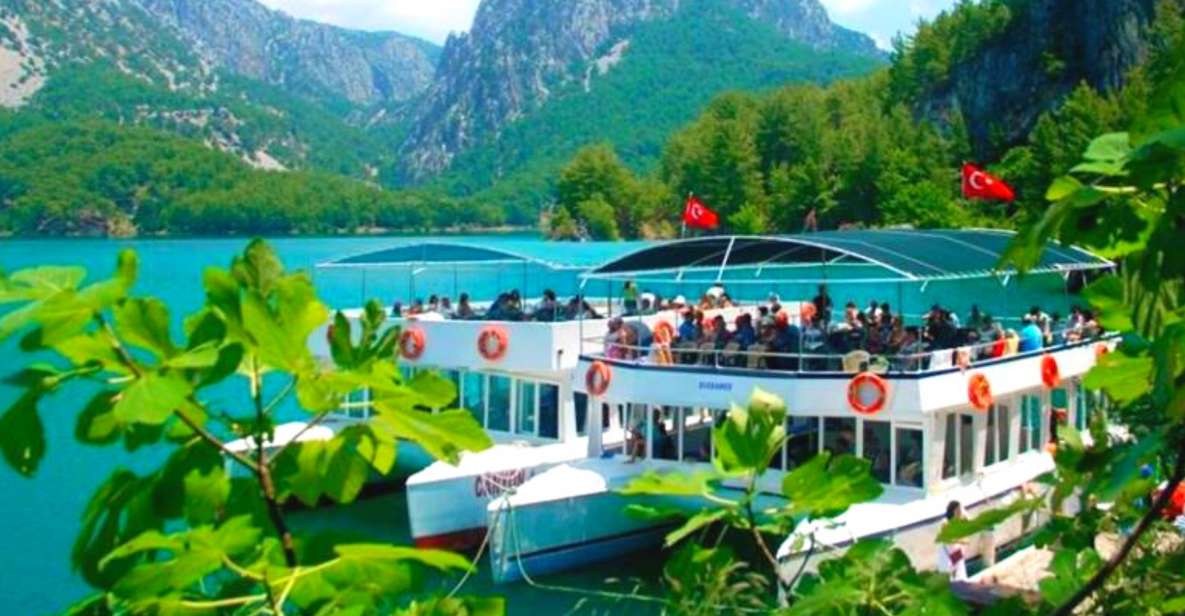 Antalya: Green Canyon Boat Tour With Lunch at Oymapınar Dam - Key Points