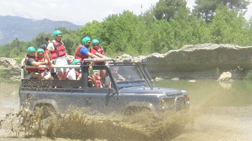 Antalya: Jeep and Rafting Tour With Lunch - Key Points