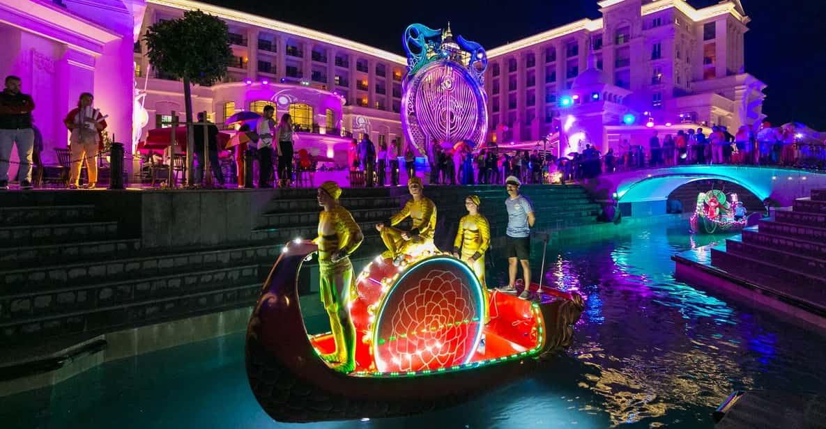 Antalya: The Land of Legends Night Show & Shopping Avenue - Key Points