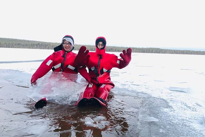 Arctic Day With Ice Fishing and Floating - Good To Know