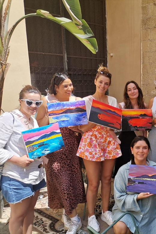 Art Workshop in Naples City Centre With Aperitif - Key Points