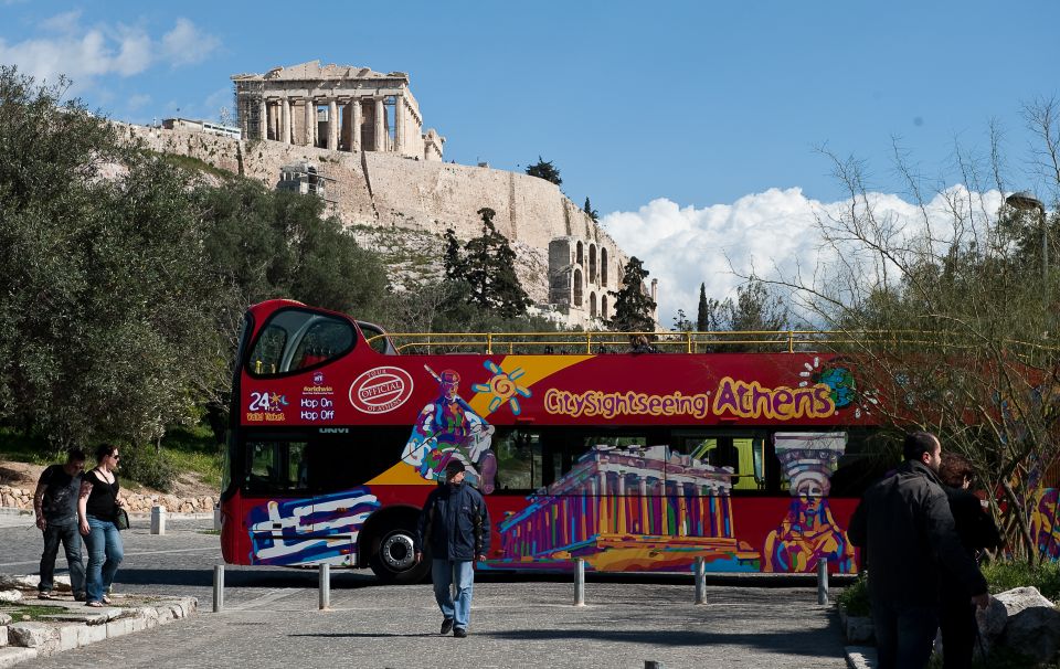 Athens: Acropolis Entry Ticket, Audio and Hop-On Hop-Off Bus - Key Points