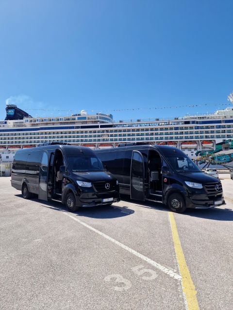 Athens Hotels to Piraeus Cruise Port VIP Mercedes Minibus - Key Points