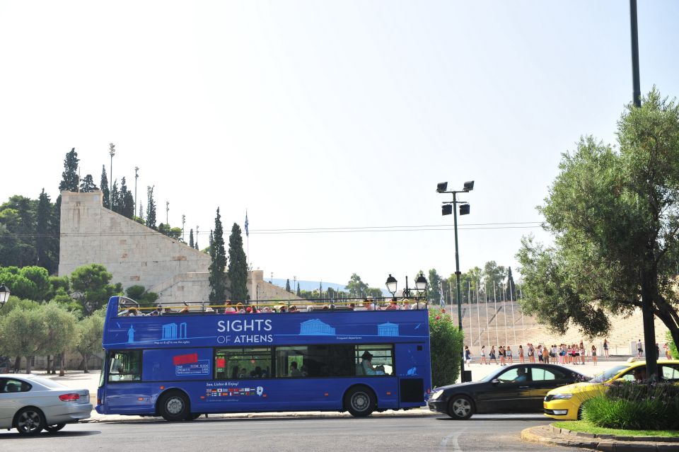 Athens, Piraeus, and Coastline: Blue Hop-On Hop-Off Bus - Key Points