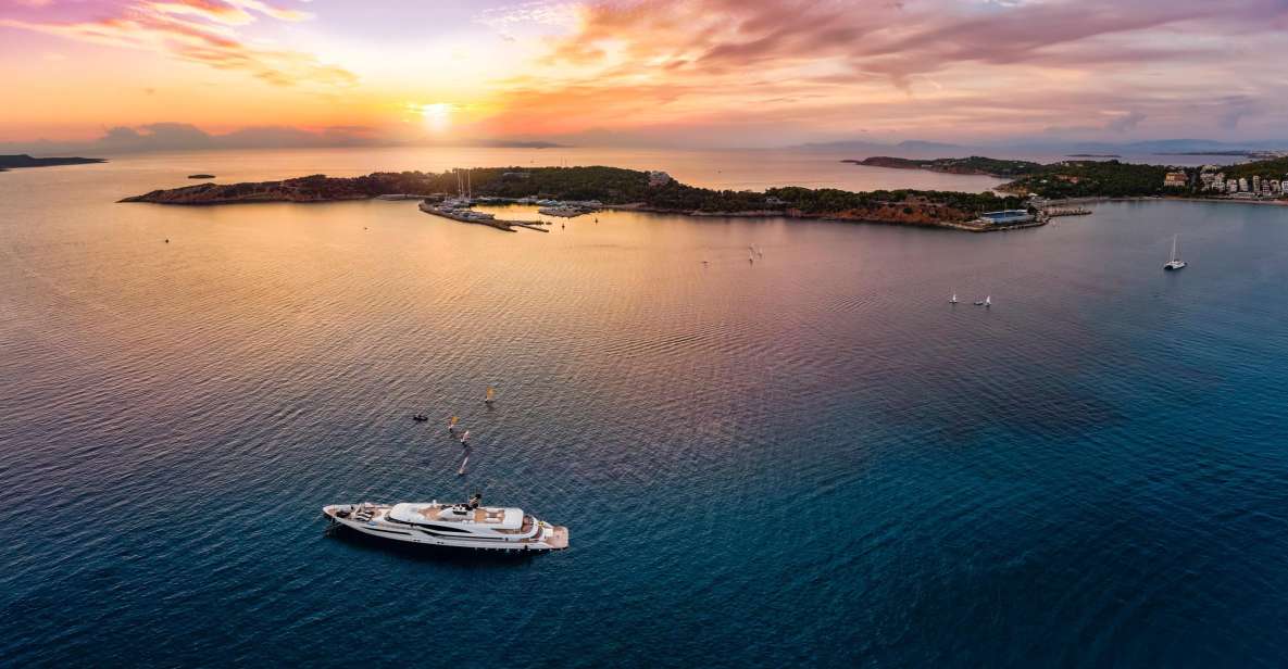 Athens: Private Sunset Yacht Cruise From Glyfada 3rd Marina - Key Points