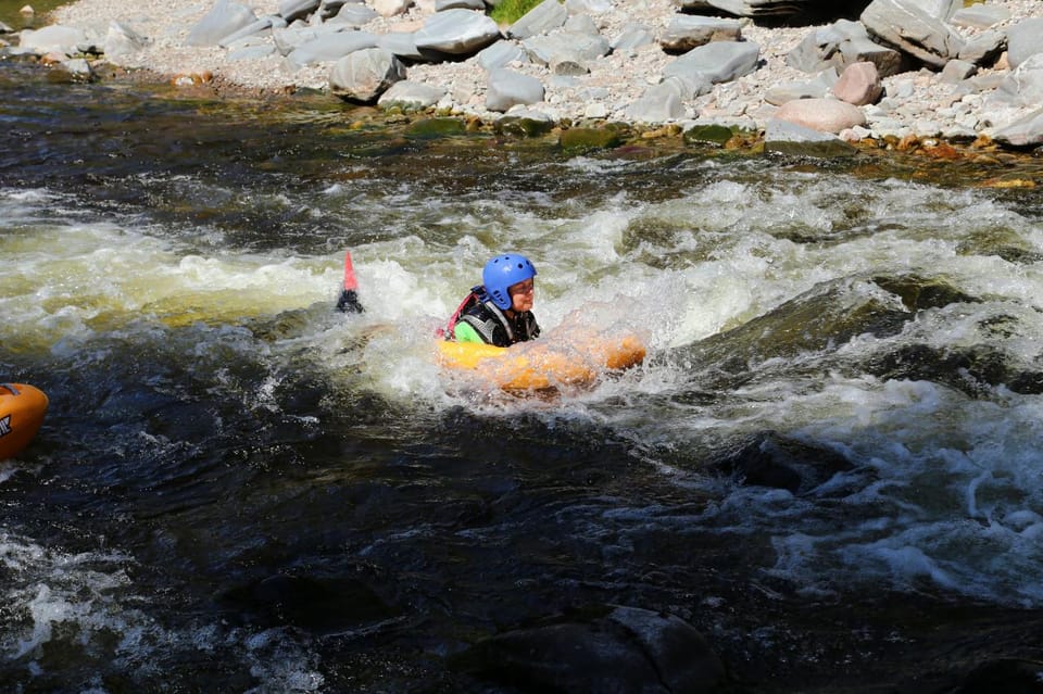 Aviemore, Whitewater Sledging, 3 Hrs - Key Points