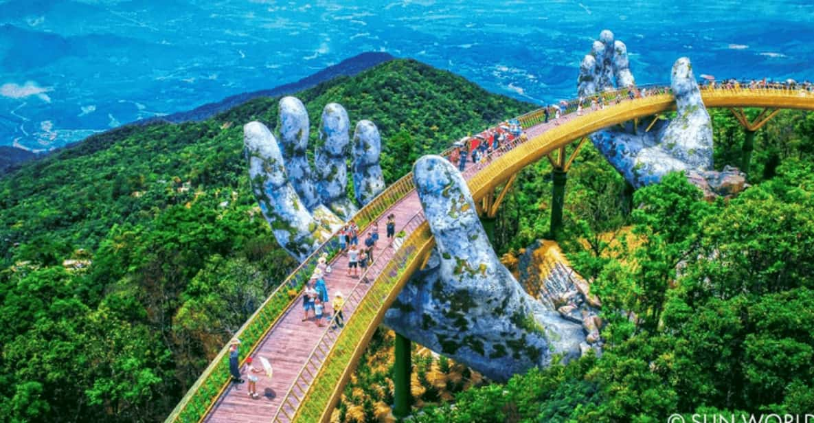 BA NA HILLS – GOLDEN BRIDGE FULL DAY TOUR WITH BUFFET LUNCH - Key Points