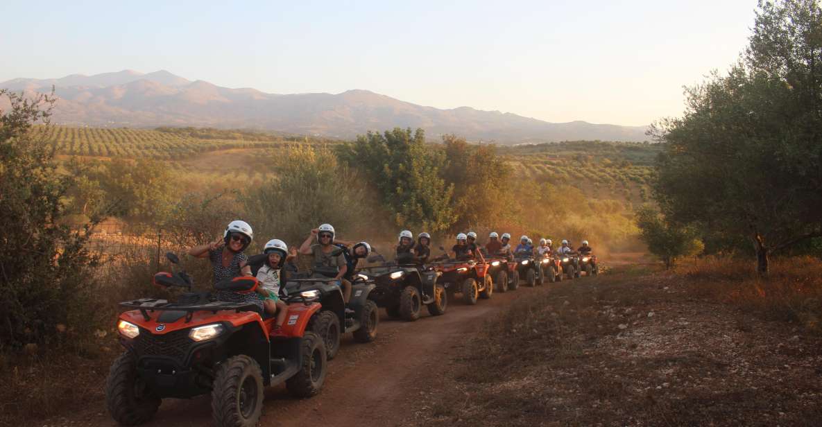 Bali Rethymno Quad Safari 55KM Crosscountry Experience - Key Points