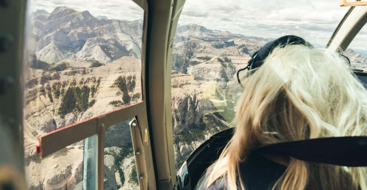 Banff: Half-Hour Helicopter Tour of Minnewanka Lake & Banff - Key Points