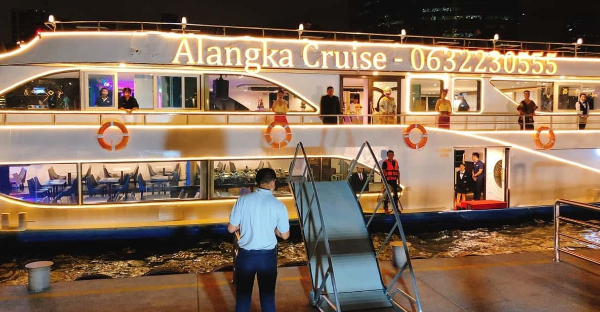 Bangkok Dinner Cruise With Intl Buffet, Live Music - Key Points