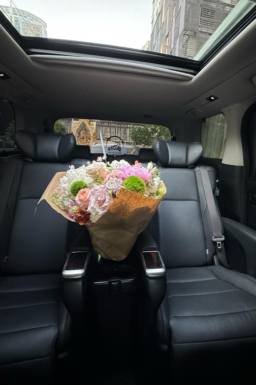 Bangkok Luxury Van Chauffeur : Private Alphard Ride 10 Hours - Key Points