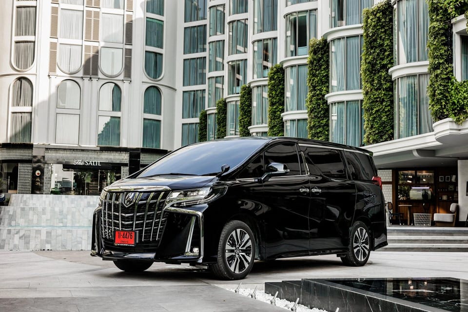 Bangkok Luxury Van Chauffeur : Private Alphard Ride 6 Hours - Key Points