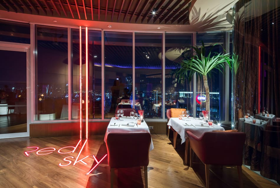 Bangkok: Red Sky Restaurant 55th Floor - Key Points