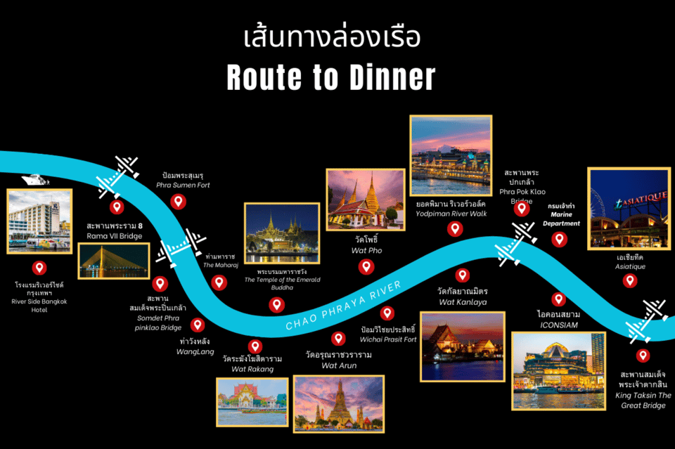 Bangkok: Riverside Dinner Buffet Cruise On Chao Phraya - Key Points