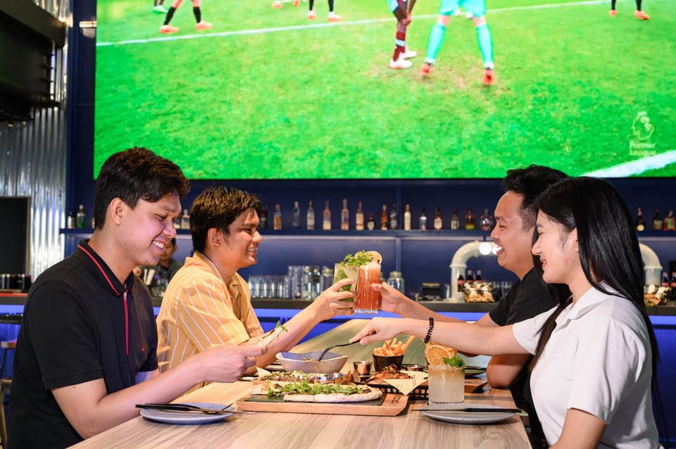 Bangkok: Sports Bar by Topgolf Megacity F&B Packages - Key Points