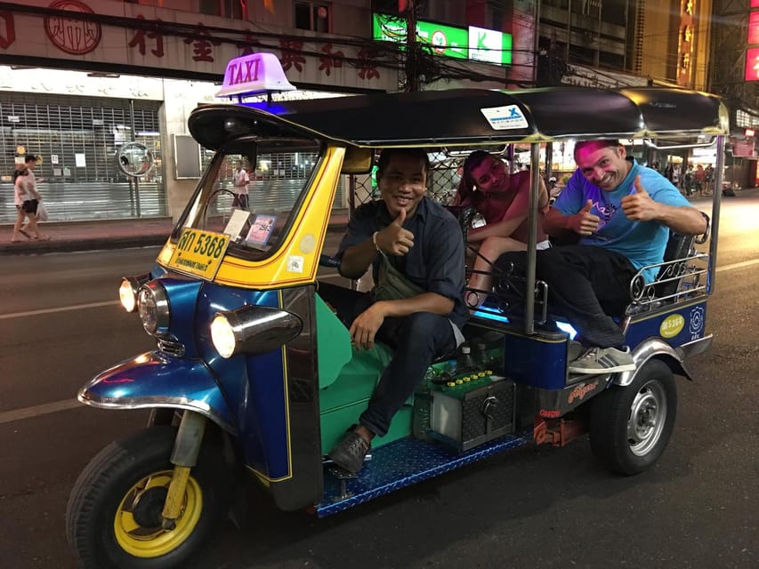 Bangkok: Tuk Tuk Tour by Night Free Dinner at Local Bar - Tour Overview and Pricing