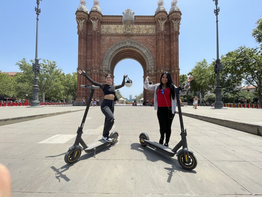 Barcelona: 2-Hour E-Scooter Tour - Key Points