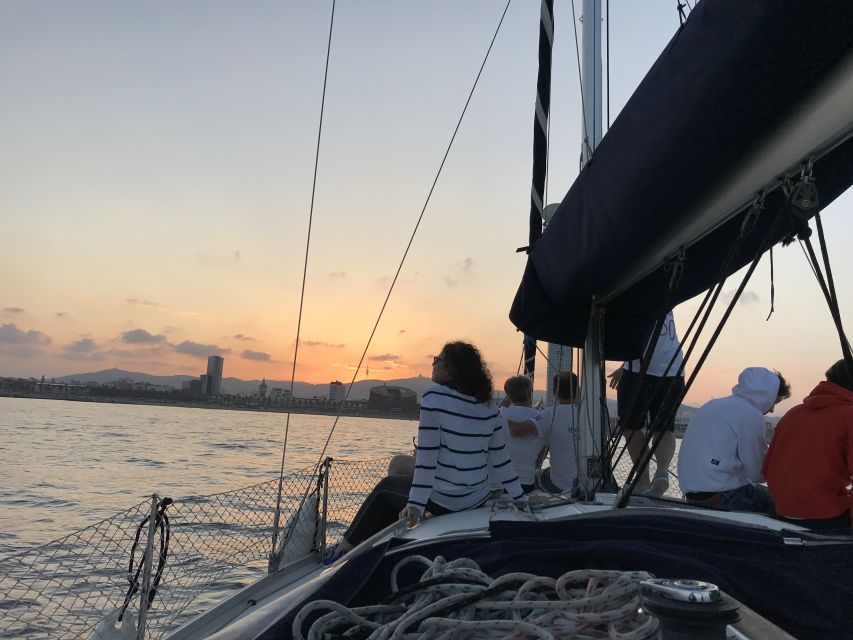 Barcelona: 2-Hour Sunset Cruise on a Sailing Boat - Key Points