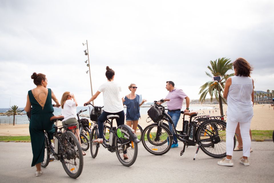 Barcelona: Barcelona in One Day Sightseeing E-Bike Tour - Key Points