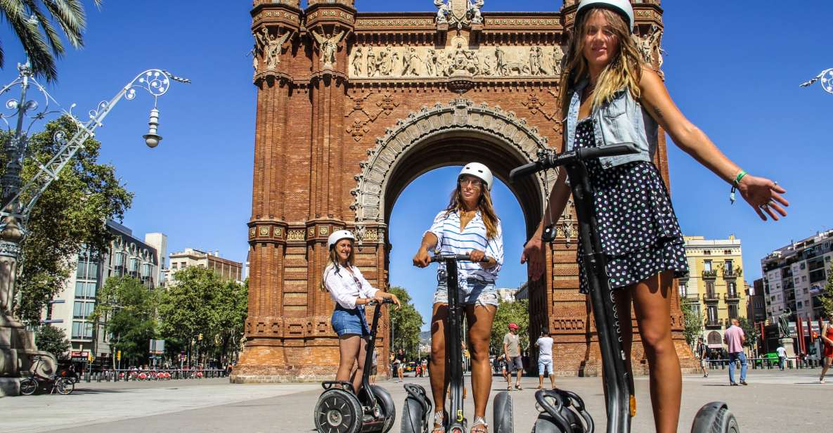 Barcelona: Gaudi Guided Segway Tour - Key Points