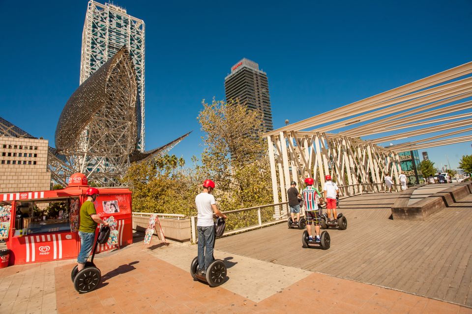 Barcelona: Guided Segway Tour of Seaside & Montjuïc Mountain - Key Points