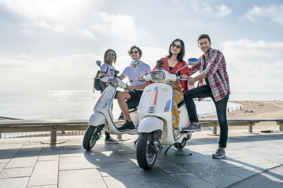 Barcelona Icons & Panoramic Views 4 Hours Scooter Tour - Key Points