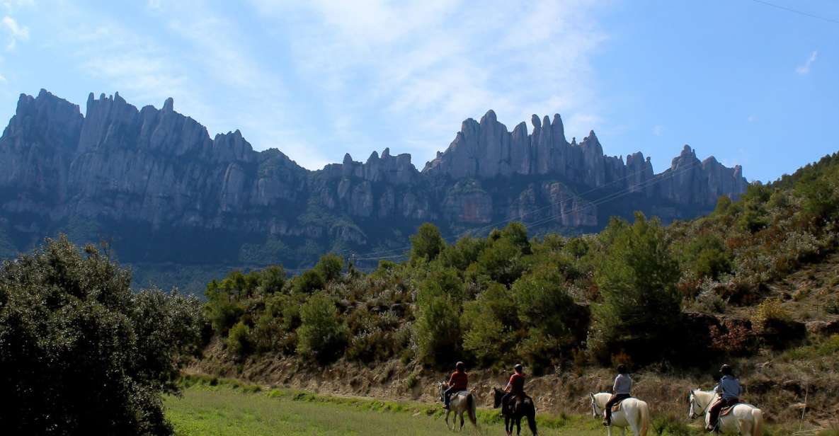 Barcelona: Walking and Horse Riding Day-Trip in Montserrat - Key Points