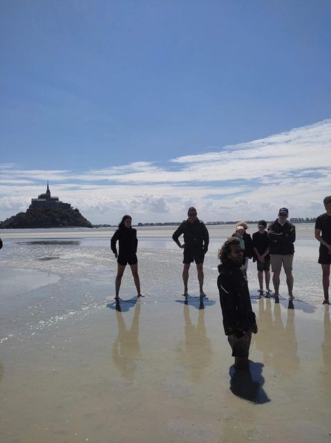 Bay of Mont Saint-Michel : Heading For Tombelaine Island - Key Points